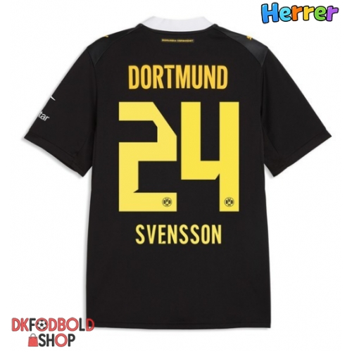 Borussia Dortmund Daniel Svensson #24 Udebanetrøje 2026-27 Kort ærmer